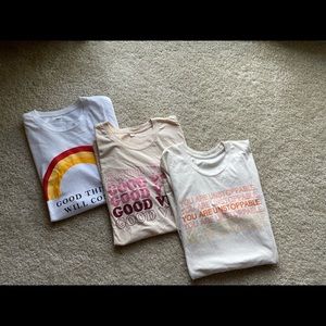 Set of shirts